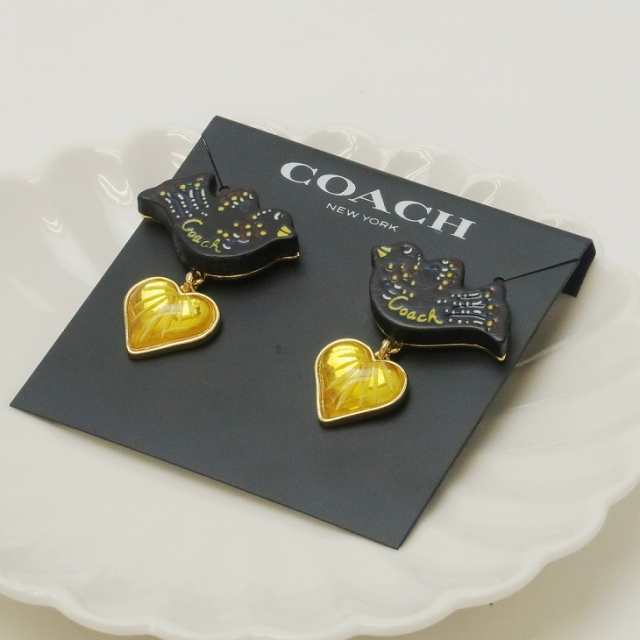 コーチ COACH ピアス レディース アクセサリー ハート ビジュー