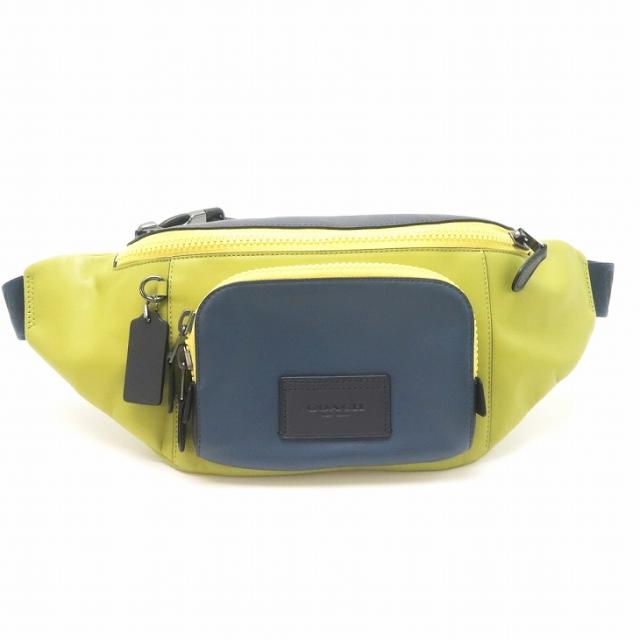 コーチ COACH バッグ メンズ ショルダーバッグ 斜めがけ ウエストバッグ レザー C8132QBTP3 ブランド 人気_4