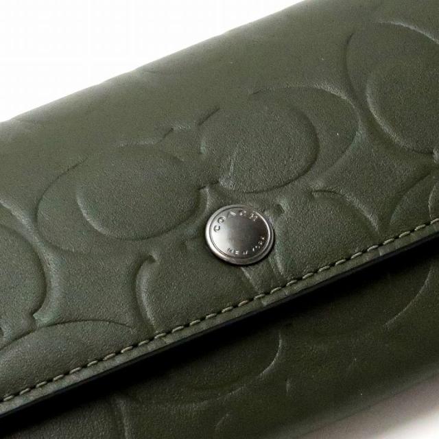 コーチ COACH サングラスケース メンズ 眼鏡ケース アイウェアケース レザー シグネチャー 男女兼用 レディース ユニセックス C9989QBSAQ ブランド 人気