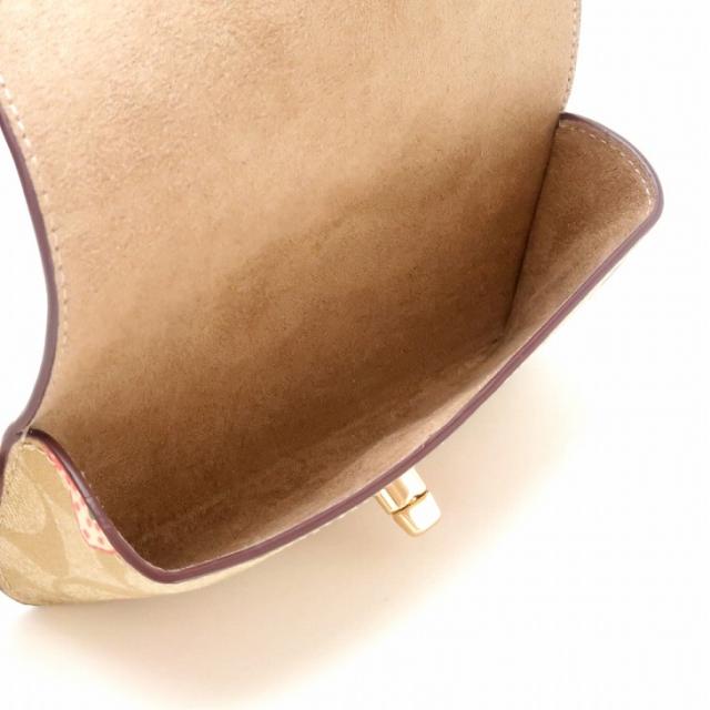 コーチ COACH サングラスケース レディース 眼鏡ケース アイウェアケース ピンク イチゴ 苺 いちご ストロベリー シグネチャー CB614IMOT4 ブランド 人気