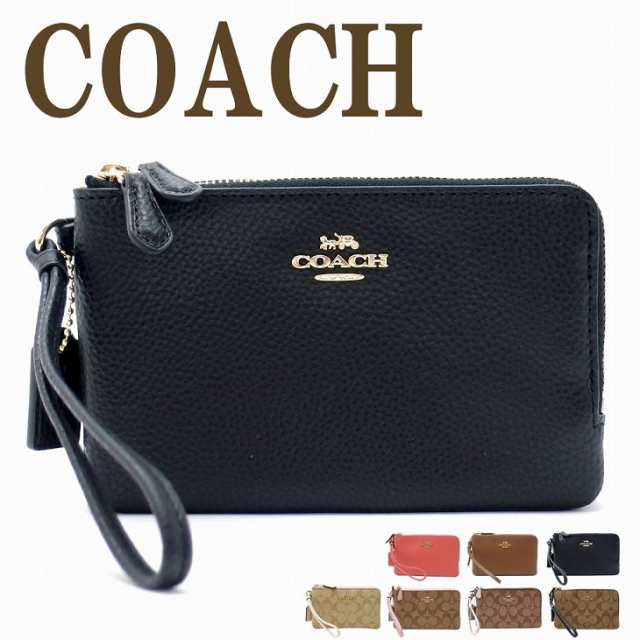 コーチ COACH 財布 レディース ポーチ ハンドポーチ リストレット クラッチ ハンドバッグ カードケース 小物入れ おしゃれ 小さめ 化粧