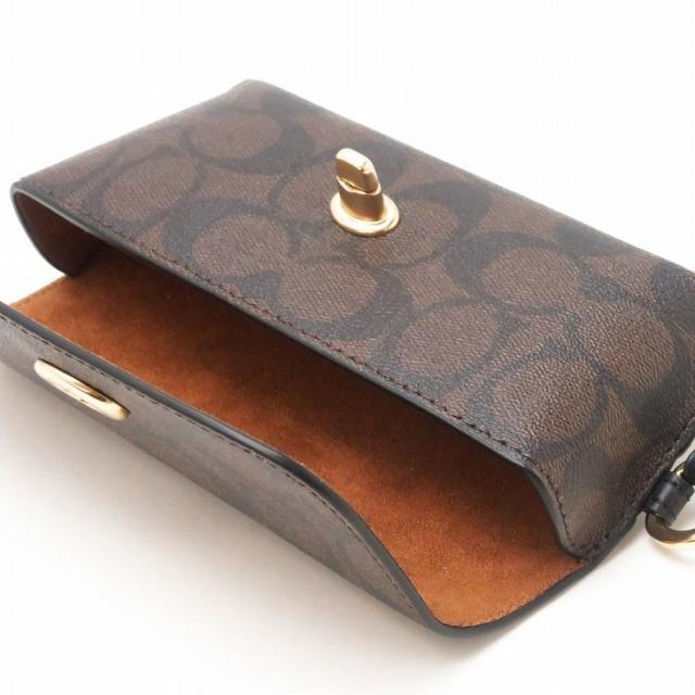 コーチ COACH サングラスケース メンズ レディース 眼鏡ケース アイウェアケース シグネチャー レザー 73639IMAA8 ブランド 人気