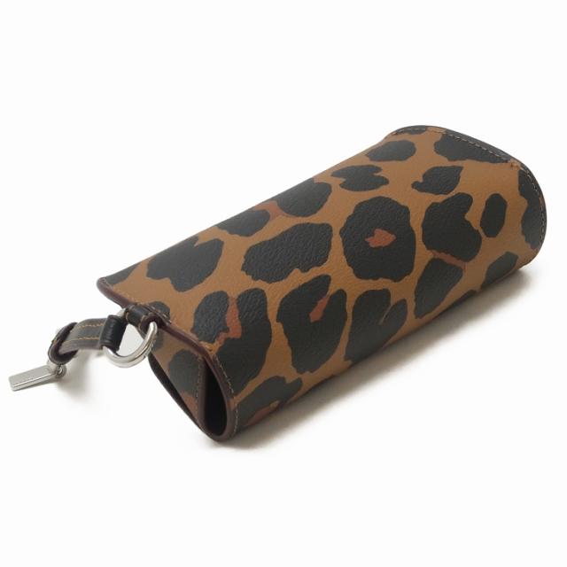 コーチ COACH サングラスケース メンズ レディース 眼鏡ケース アイウェアケース シグネチャー レザー アニマル レオパード CC950SVN2R ブランド 人気