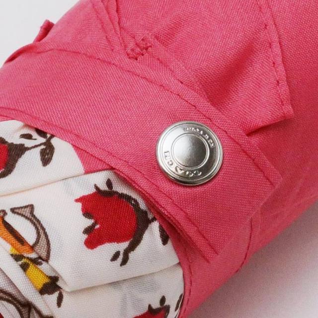 コーチ COACH 傘 折りたたみ傘 かさ カサ レディース ロゴ 花柄 ピンク