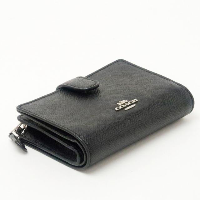 コーチ COACH 財布 二つ折り財布 レディース レザー ブラック黒 11484SVBK ブランド 人気_1