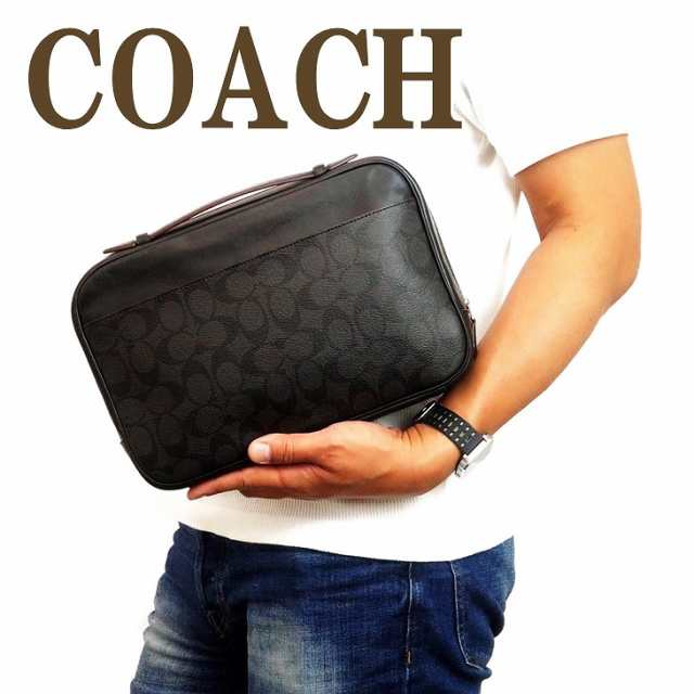 コーチ Coach バッグ メンズ セカンドバッグ クラッチバッグ 財布 セカンドポーチ シグネチャー n3a ブランド 人気の通販はau Pay マーケット 贅沢屋