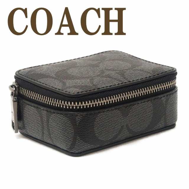 コーチ Coach ポーチ メンズ ピルボックス 薬入れ ピルケース ポーチ ケース シグネチャー レザー cqbk ブランド 人気の通販はau Pay マーケット 贅沢屋