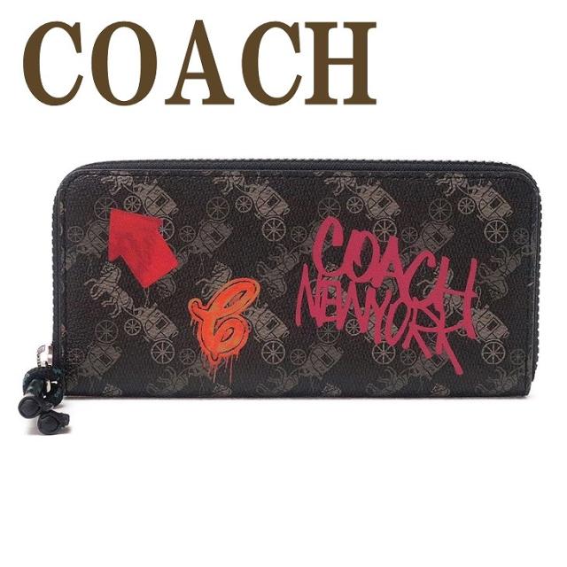 コーチ COACH 財布 レディース 長財布 ラウンドファスナー ホース コーチ COACH 財布 レディース 長財布 ラウンドファスナー ホース