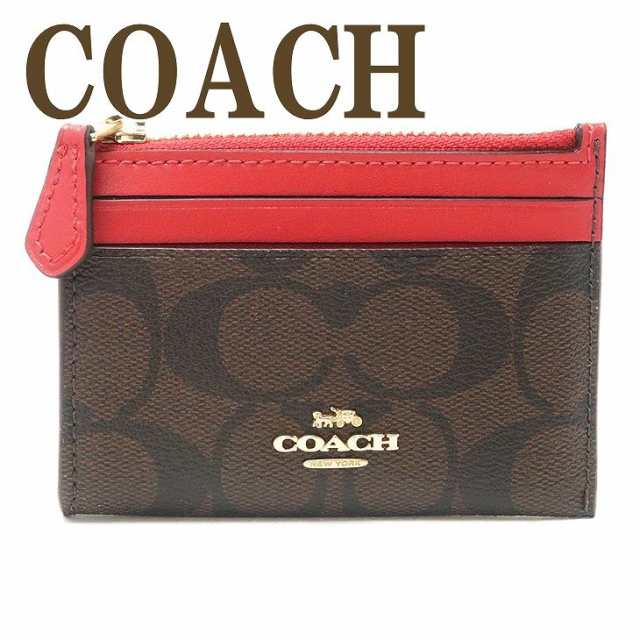 コーチ COACH 財布 レディース キーケース キーリング コインケース カードケース 定期入れ 小銭入れ シグネチャー レザー 88208IML72 【