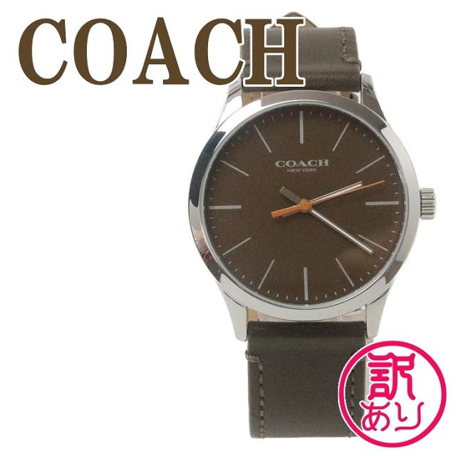 【訳あり】コーチ COACH 時計 メンズ 腕時計 レザー ベルト ウォッチ W1582FTG ブランド 人気