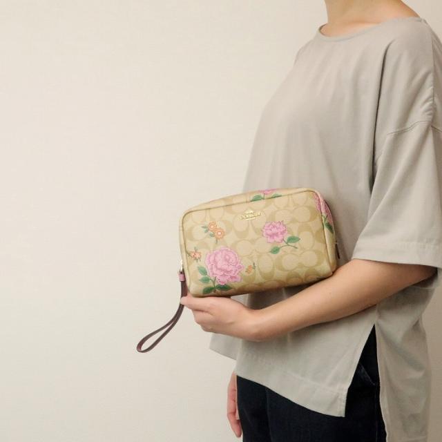 コーチ Coach ポーチ クラッチバッグ 化粧ポーチ 花柄 フローラル 2496ime7v ブランド 人気の通販はau Pay マーケット 贅沢屋