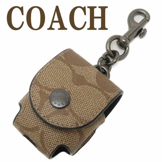 コーチ COACH バッグチャーム キーリング メンズ キーホルダー レザー ...