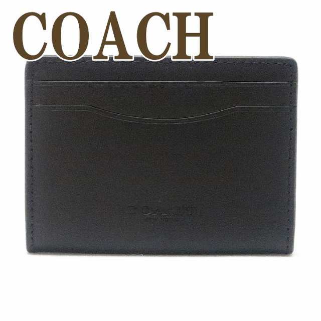 コーチ COACH カードケース メンズ IDケース パスケース 定期入れ マグネット レザー ブラック 黒 91661QBBK 【ネコポス】  ブランド 人気の通販はau PAY マーケット - 贅沢屋 | au PAY マーケット－通販サイト