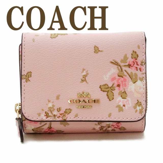 コーチ Coach 財布 レディース 三つ折り財布 ミニ 財布 レディース フローラル 花柄 ピンク imokv ブランド 人気の通販はau Pay マーケット 贅沢屋