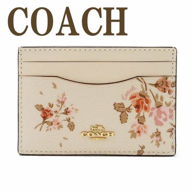 コーチ Coach レディース カードケース 名刺入れ 定期券入れ パスケース レザー 花柄 ピンク 917imcah ネコポス ブランド 人気の通販はau Pay マーケット 贅沢屋