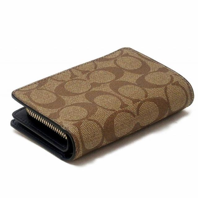 コーチ COACH 財布 レディース 二つ折り財布 シグネチャー レザー 23553IMDT3 ブランド 人気