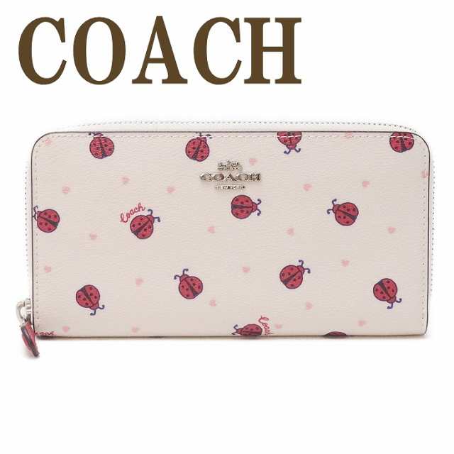 コーチ Coach 財布 レディース 長財布 ラウンドファスナー ハート てんとう虫 ピンク 2856svr2x ブランド 人気の通販はau Pay マーケット 贅沢屋