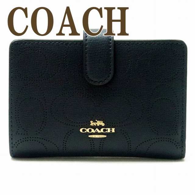 コーチ COACH 財布 二つ折り財布 レディース レザー シグネチャー 2884IMMID ブランド 人気