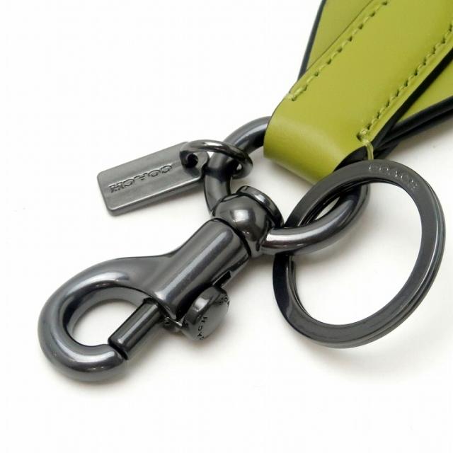 コーチ COACH キーリング メンズ キーホルダー ストラップ バッグチャーム レザー ロゴ C7003QBM3D 【ネコポス】 ブランド 人気_4
