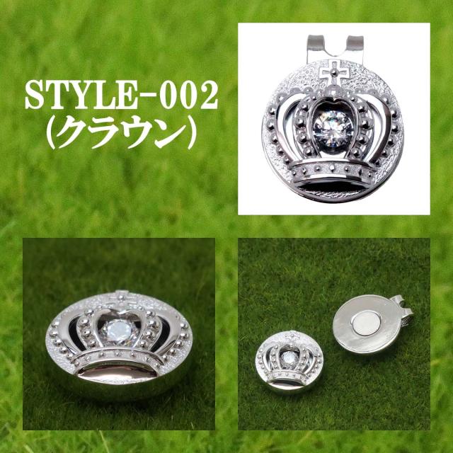 ダンシングストーン ゴルフマーカー 1ct 1カラット グリーンマーカー ボールマーカー ハットクリップ 贅沢屋 ギフト ゴルフ 景品 父の日 退職祝 誕生日 クリスマス ZDG ブランド 人気_10