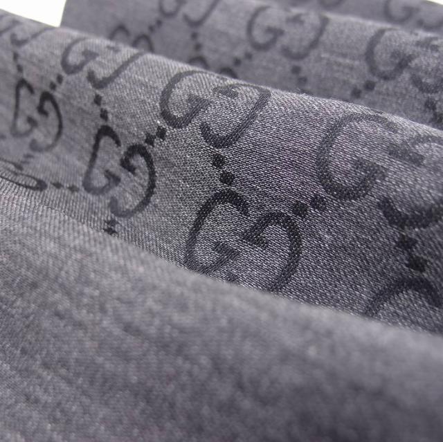 グッチ マフラー GUCCI メンズ レディース ストール シルク混 GG 大判マフラー ユニセックス 165904_1