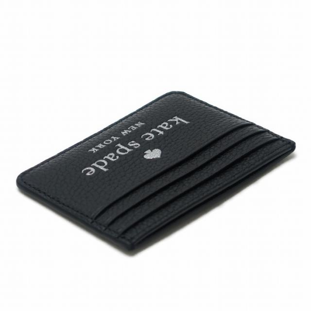 ケイトスペード kate spade カードケース IDケース パスケース 定期入れ レディース　ブラック 黒 K4706-001 【ネコポス】 ブランド 人気_1