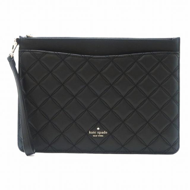 ケイトスペード KateSpade レディース 御徒面子 車寄せ クラッチペダル御徒面子 黒いこと 黒 キルト キルティング K7017-001 ブランド名 一般受け