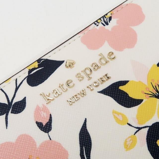 【訳あり】 ケイトスペード 財布 Kate Spade 長財布 レディース 花柄 フローラル ラウンドファスナー 花柄 フローラル 箱 ボックス ギフトセット ピンク K7224-250 ブランド 人気_6