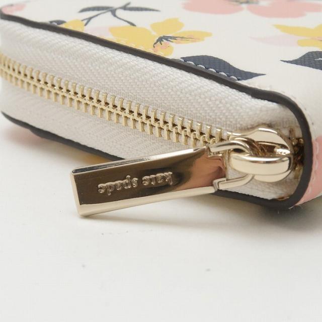 【訳あり】 ケイトスペード 財布 Kate Spade 長財布 レディース 花柄 フローラル ラウンドファスナー 花柄 フローラル 箱 ボックス ギフトセット ピンク K7224-250 ブランド 人気_7