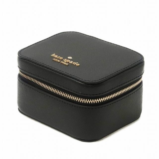 ケイトスペード KateSpade ジュエリーボックス レディース ポーチ ケース レザー ブラック 黒 K8066-001 ブランド 人気_5