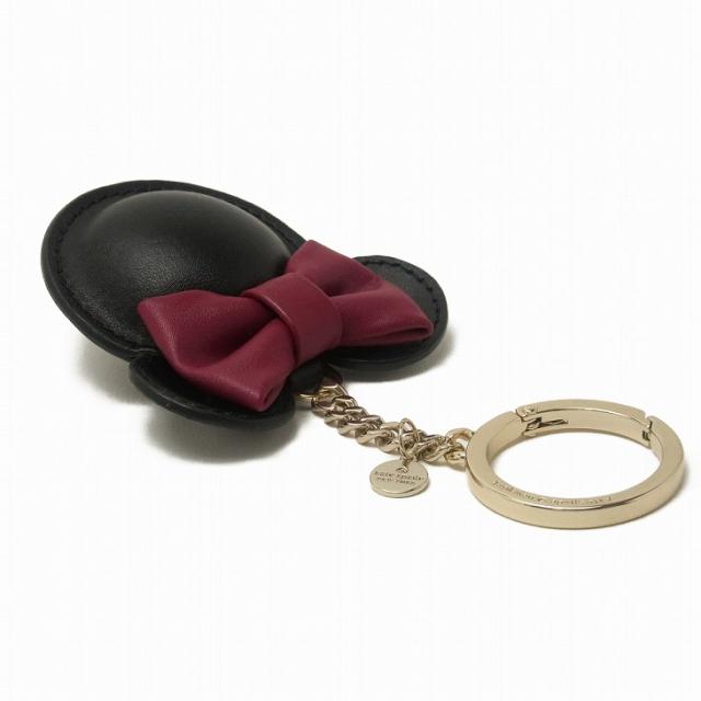 ケイトスペード KateSpade キーホルダー アクセサリー キーリング ディズニー ミニー レザー WOR00009-974 【ネコポス】 ブランド 人気_1