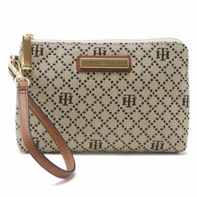トミーヒルフィガー TOMMY HILFIGER ポーチ ハンドポーチ リストレット クラッチ 財布 ハンドバッグ TH-69J2368-200 【ネコポス】 ブランド 人気_2