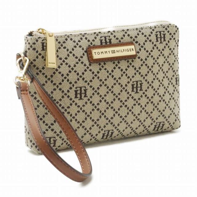トミーヒルフィガー TOMMY HILFIGER ポーチ ハンドポーチ リストレット クラッチ 財布 ハンドバッグ TH-69J2368-200 【ネコポス】 ブランド 人気_3