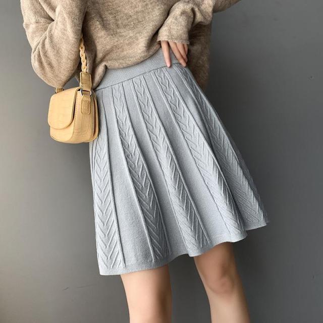 送料無料 発注品 ケーブルニットミニスカート レディース ボトムス スカート ミニスカート ニットスカート フレア ミニ丈 グレー の通販はau Pay マーケット Sobre ソブレ キャバドレス スーツ専門店