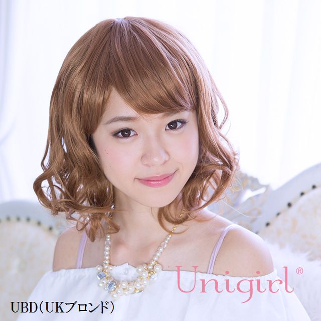 ユニガール ウィッグ 180 耐熱 ミックスカールのアレンジショート スウィートガーリーショート Hs Ugl の通販はau Pay マーケット ララレディー