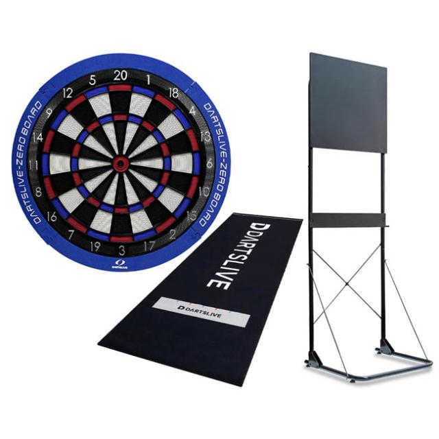送料無料】【セット商品】DARTSLIVE-ZERO BOARD＆ D.CRAFT ダーツ 