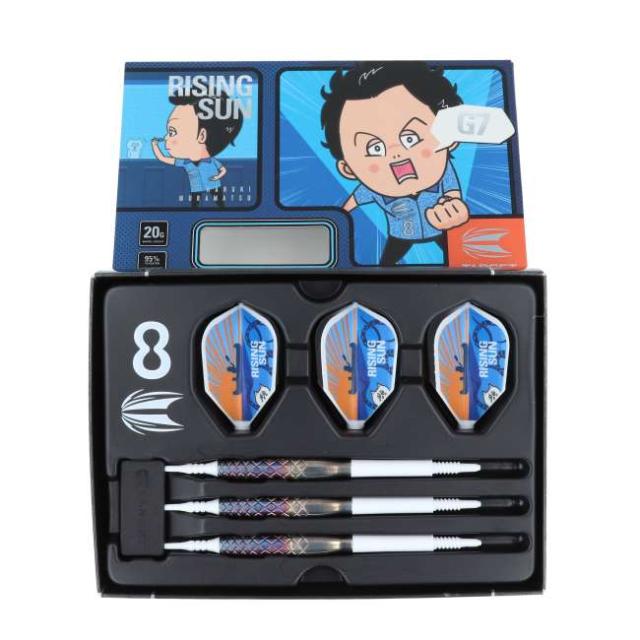 新着【中古 Used ダーツ】 TARGET JAPAN RISING SUN G7 2BA 村松治樹