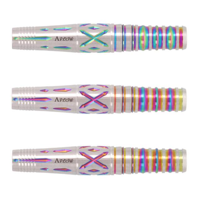 【送料無料】DYNASTY A-FLOW BLACK LINE コーティングタイプ ILL5 VIA 2BA 19g DARTS HIVE Limited 千葉幸奈選手モデル