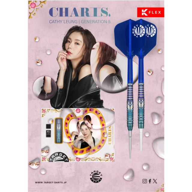 TARGET JAPAN CHARIS(カリス) G5 2BA キャシー・リョン ダーツ > ソフトダーツ > ブランド【タ行】 > ターゲットジャパン