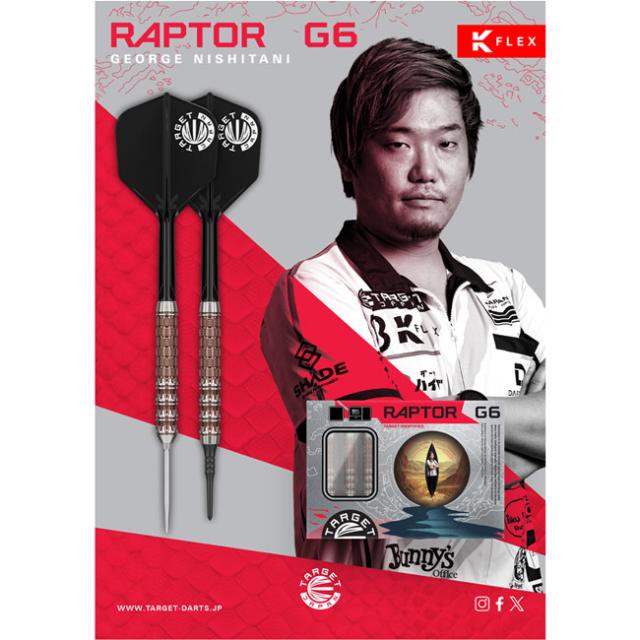 送料無料】TARGET JAPAN RAPTOR G6 SWISS POINT STEEL 24g ＜190594