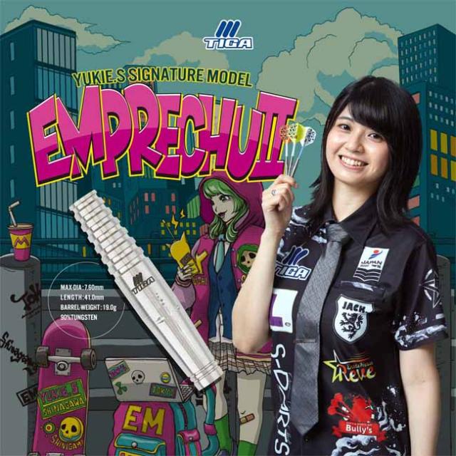 送料無料】TIGA EMPRECHU2 2BA 坂口優希恵選手モデル の通販はau PAY