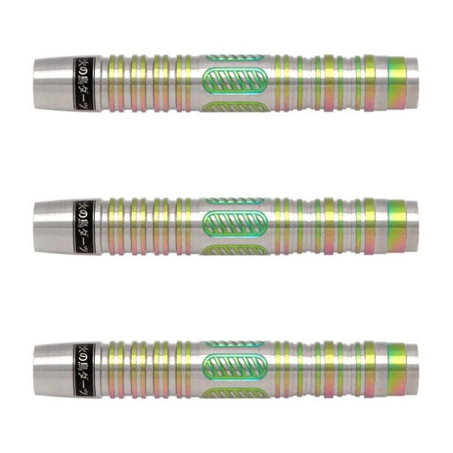 【送料無料】火の鳥 DARTS JAPAN 戦神シリーズ 90T AURORA レインボー 2BA
