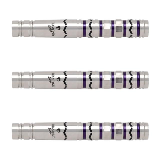 【送料無料】火の鳥 DARTS JAPAN TOKYO BLACK POKER BARREL DIAMOND Series POSEIDON 2BA