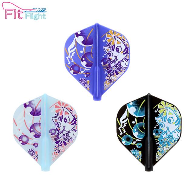 【中古】COSMO DARTS フライト Fit Flight AIR スタンダード クリア 3枚入り 9jupf8b