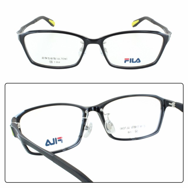 FILA フィラ 老眼鏡 おしゃれ メンズ セミオーダー リーディンググラス シニアグラス 薄型 非球面レンズ ブランド ウルテム素材 超弾性樹