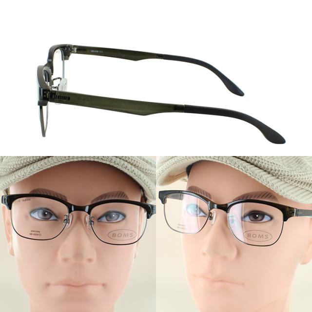 メガネ めがね 遠近両用 中近両用 老眼鏡 メンズ おしゃれ 男性 リーディンググラス サーモントブロー ウェリントン NB-0009 鼻パッド付き 調整可能 シニアグラス 掛け替え不要 遠くも近くも見える 近視 遠視 老眼 乱視 メガネ めがね 遠近両用 中近両用 老眼鏡 メンズ おしゃれ 男性