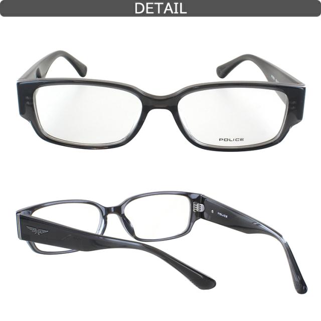 ポリス POLICE メガネ フレーム 眼鏡フレームのみ メンズ 男性