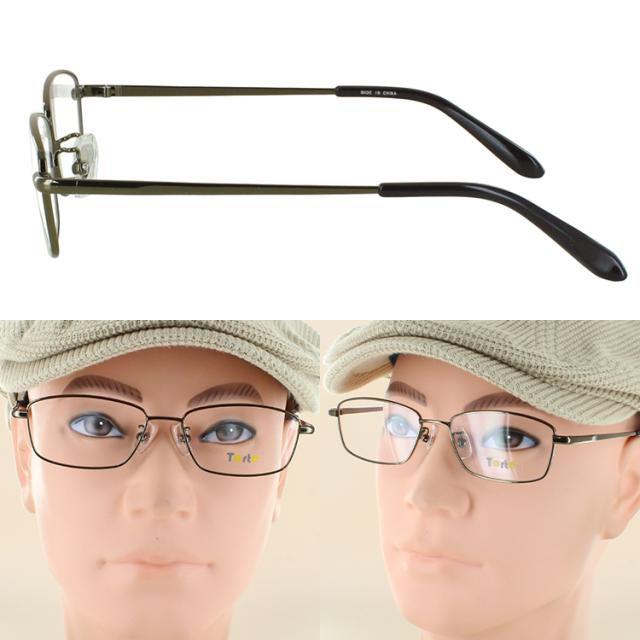 老眼鏡 遠近両用 中近両用 メガネ メンズ おしゃれ メンズ ハーフリム