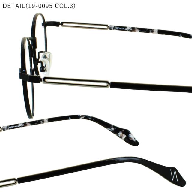 度付きメガネ 度入り 度あり ヨウジヤマモト メガネ YOHJI YAMAMOTO 19-0095 3カラー展開 正規品 ボストンシェイプ チタンフレーム 軽量 薄型非球面レンズ 近視 乱視 遠視 老眼 度入り 度なし だて 伊達 メンズ 男性 おしゃれ ビジネス カジュアル_18