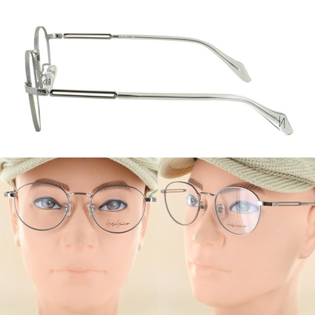 度付きメガネ 度入り 度あり ヨウジヤマモト メガネ YOHJI YAMAMOTO 19-0095 3カラー展開 正規品 ボストンシェイプ チタンフレーム 軽量 薄型非球面レンズ 近視 乱視 遠視 老眼 度入り 度なし だて 伊達 メンズ 男性 おしゃれ ビジネス カジュアル_11